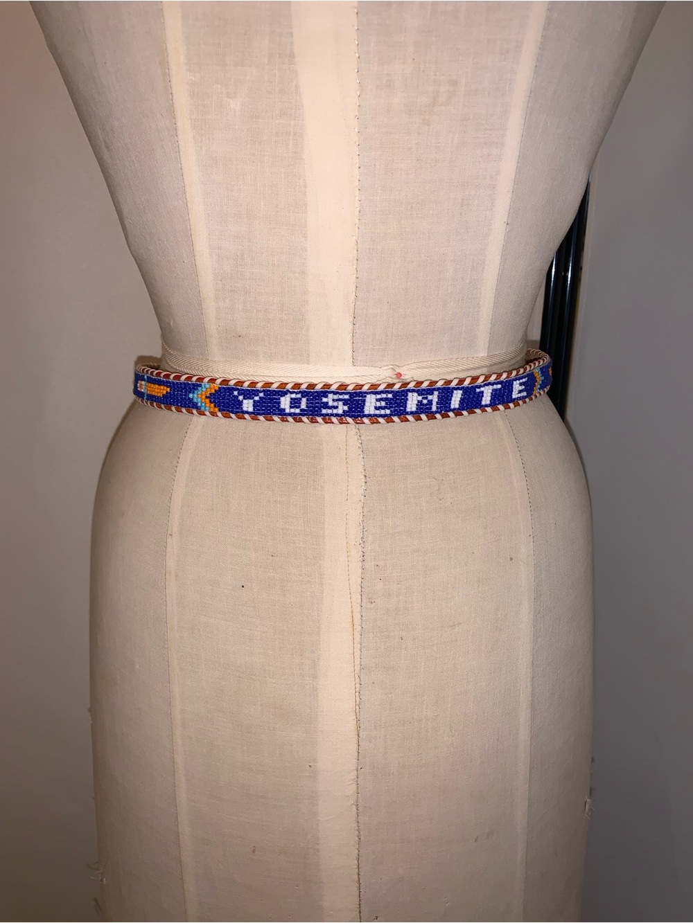 Vintage road trip native beaded Yosemite belt 30